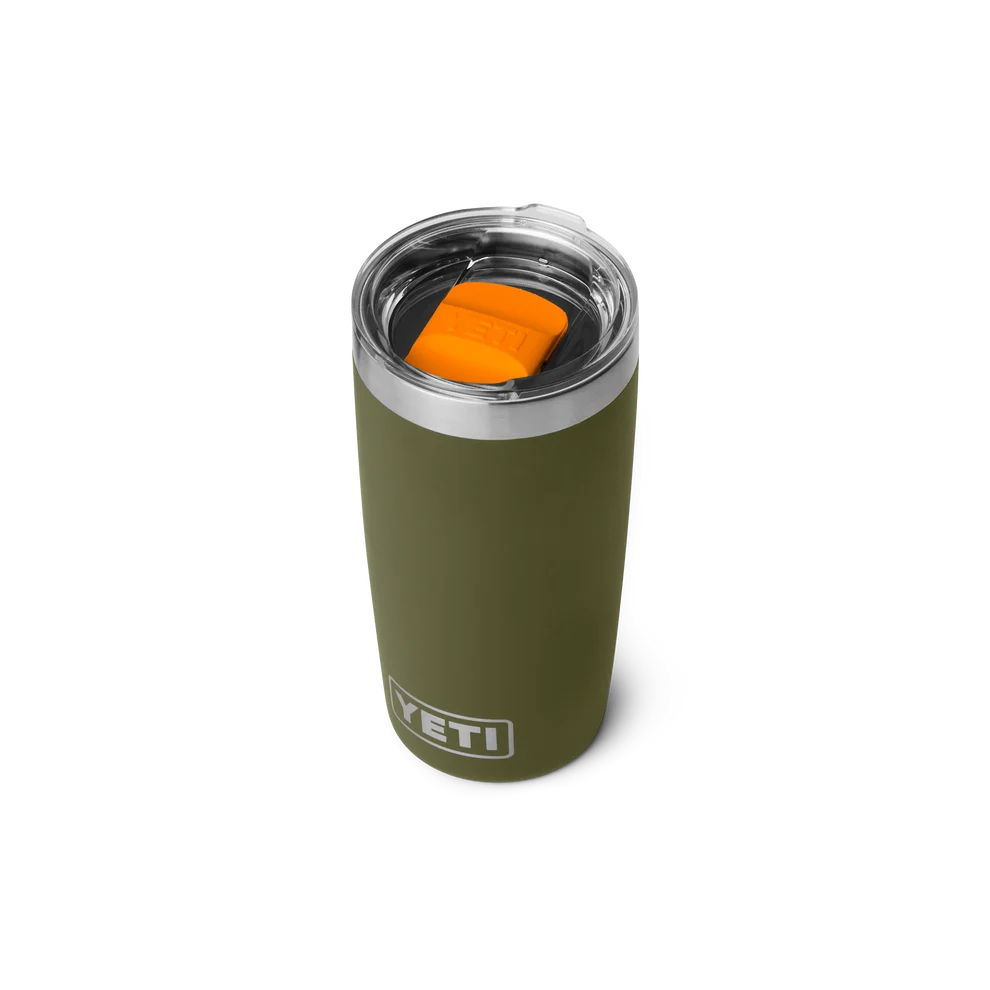 YETI Rambler 10 oz (295 ml) Tumbler With MagSlider™ Lid in Olive & King Crab