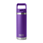 YETI Rambler® 18 oz (532 ml) Bottle with Straw Cap in PACE PURPLE