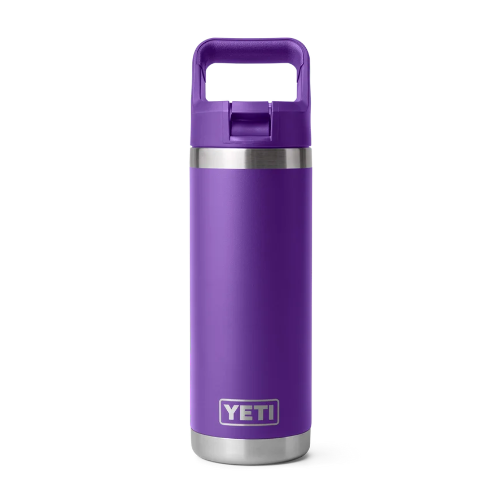 YETI Rambler® 18 oz (532 ml) Bottle with Straw Cap in PACE PURPLE