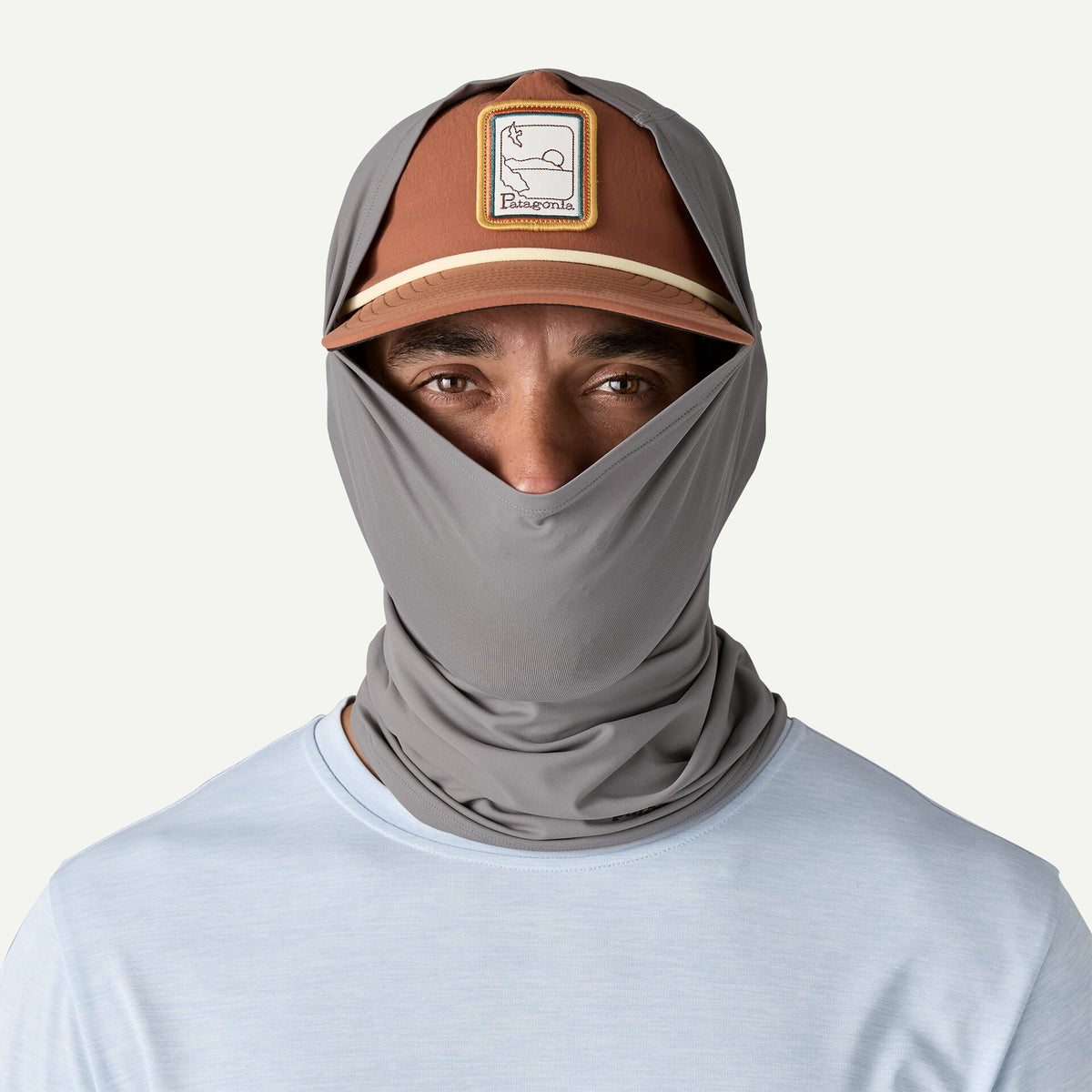 PATAGONIA Sun Mask in BASIN GREEN