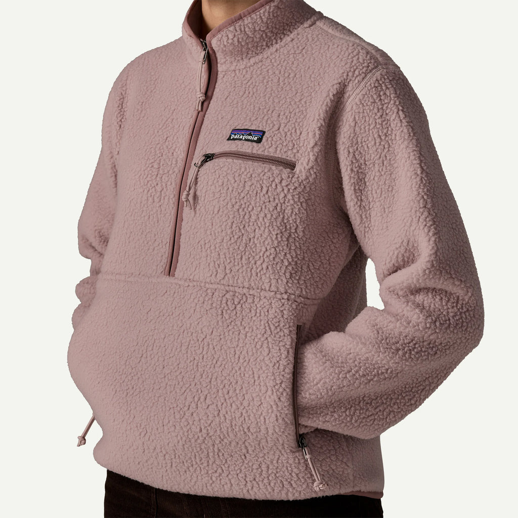 Womens PATAGONIA Retro Pile Marsupial in STINGRAY MAUVE