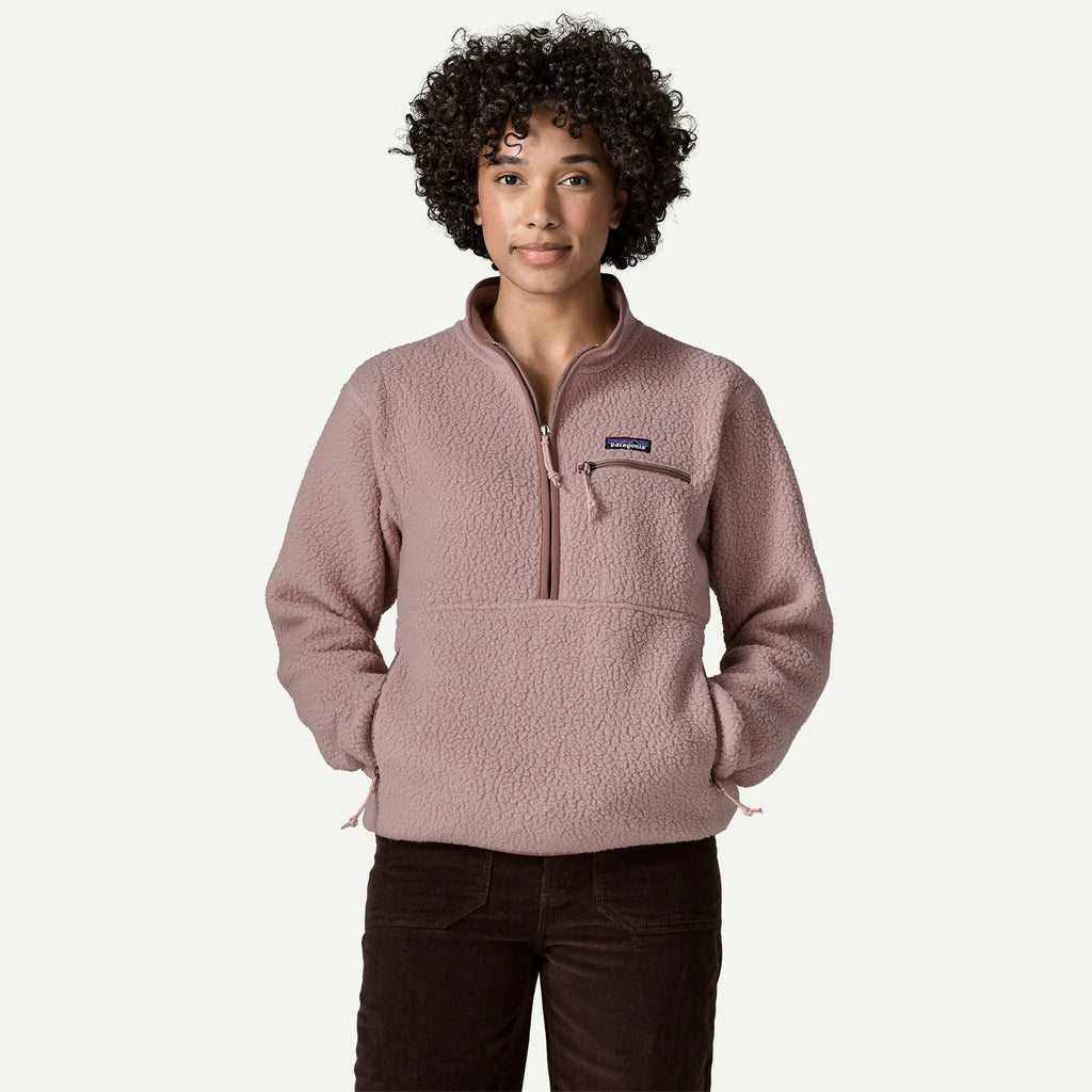Womens PATAGONIA Retro Pile Marsupial in STINGRAY MAUVE