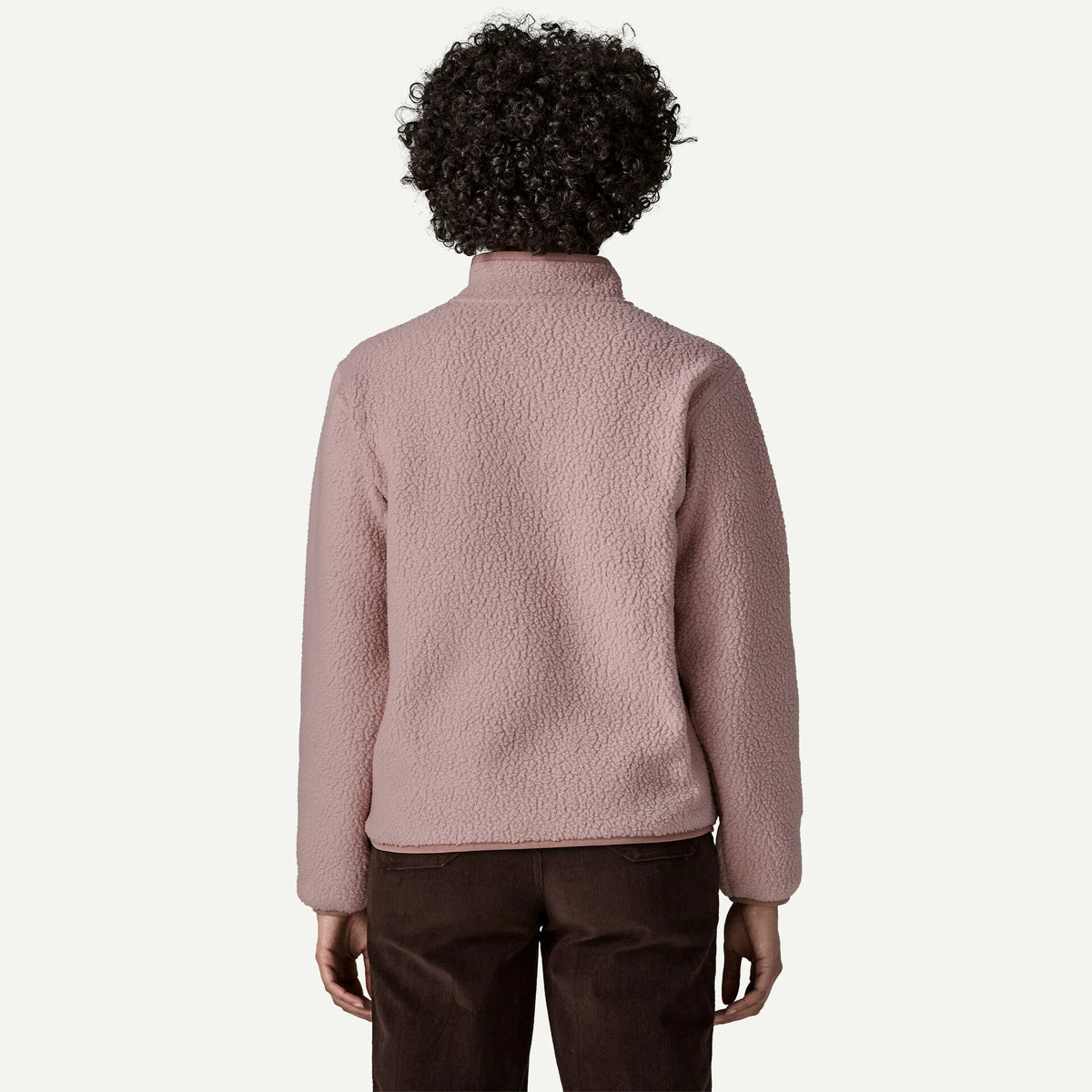 Womens PATAGONIA Retro Pile Marsupial in STINGRAY MAUVE