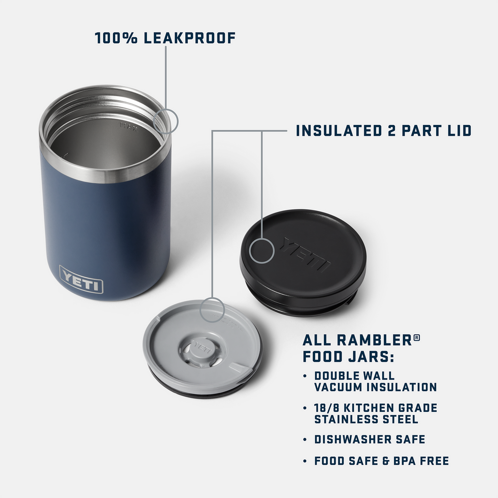 YETI Rambler® 16 oz (473 ml) Food Jar in Navy