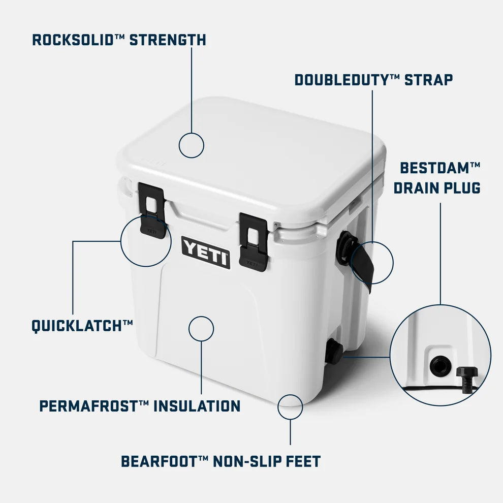 YETI Roadie® 24 2.0 Cool Box in RESCUE RED