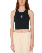 Womens OBEY Sprinkled Megan Tank in BLACK