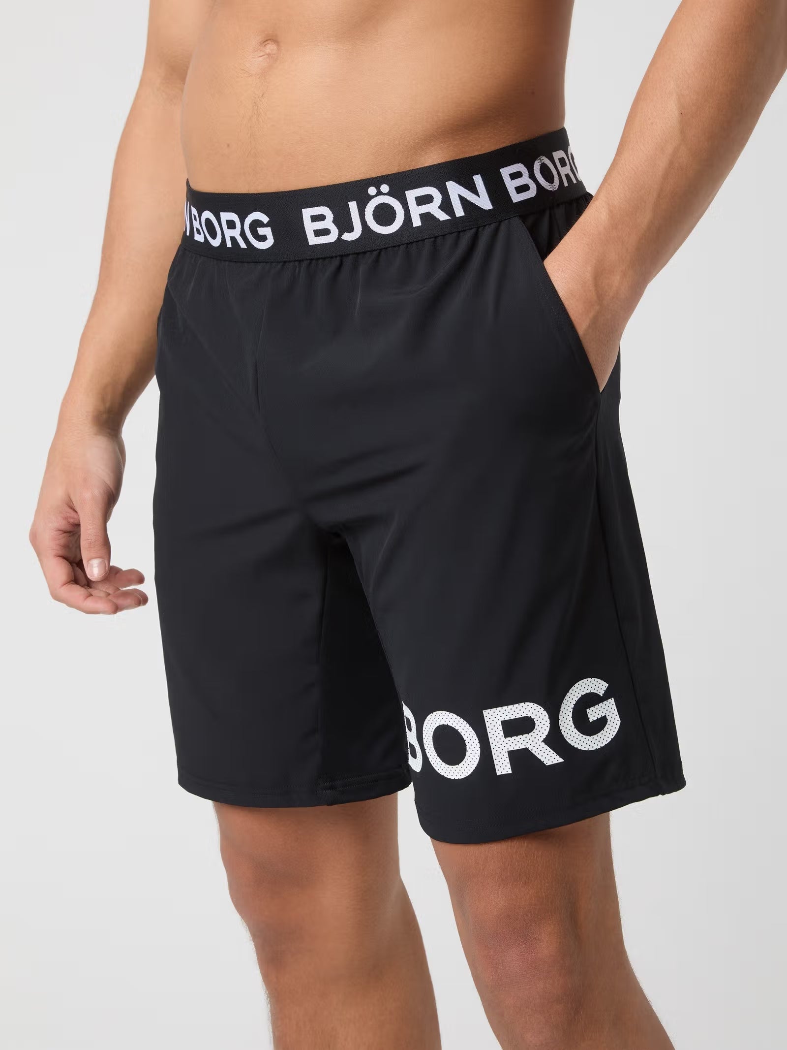 BJORN BORG Shorts in BLACK