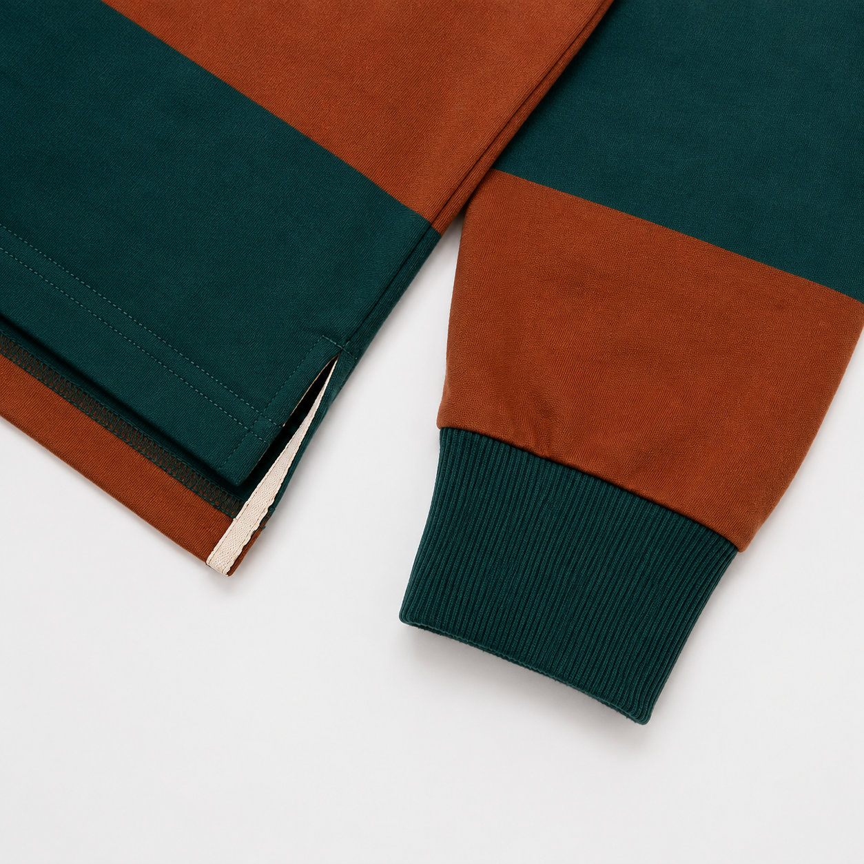 PARLEZ Ruck Rugby Shirt in Deep Green