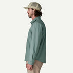 PATAGONIA Nomader Long Sleeve Shirt in BLUE SAGE