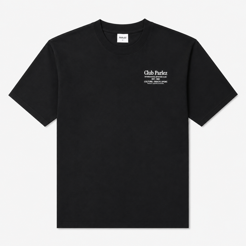 PARLEZ Shake T-Shirt in Black