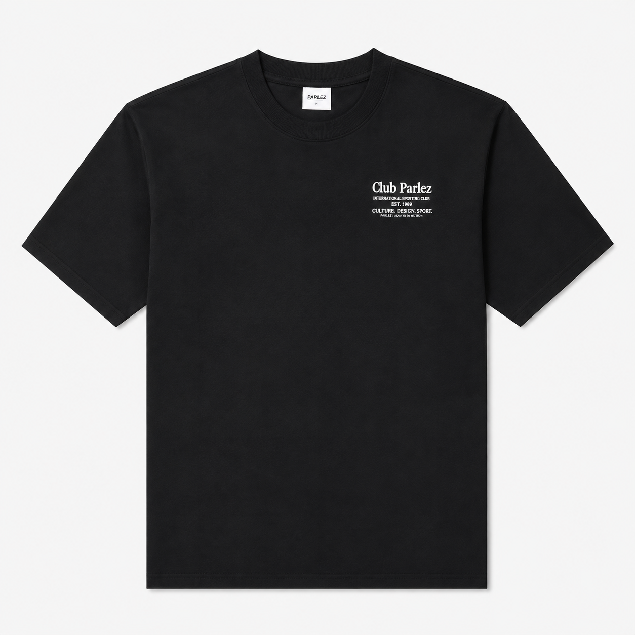 PARLEZ Shake T-Shirt in Black