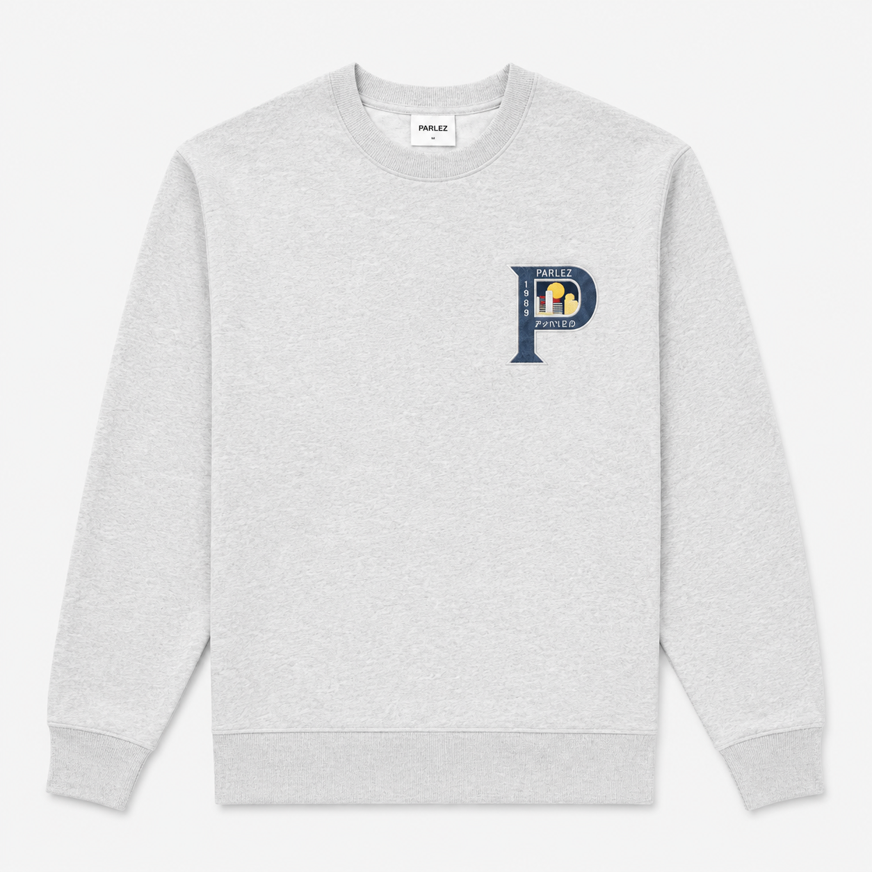 PARLEZ Milligan Sweatshirt in Heather Grey