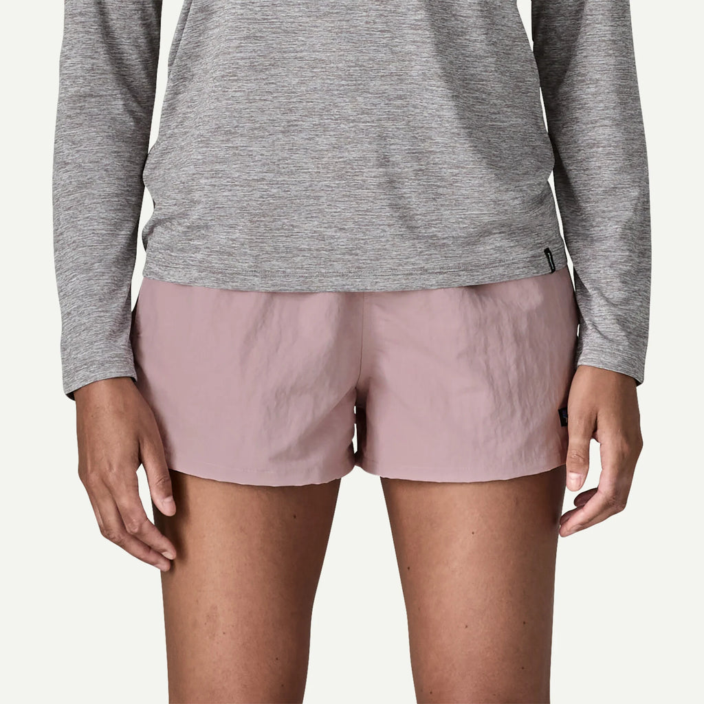 Womens PATAGONIA Barely Baggies 2 1/2 Inch Shorts in QUIET VIOLET