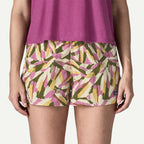 Womens PATAGONIA Barely Baggies 2 1/2 Inch Shorts in NATURAL
