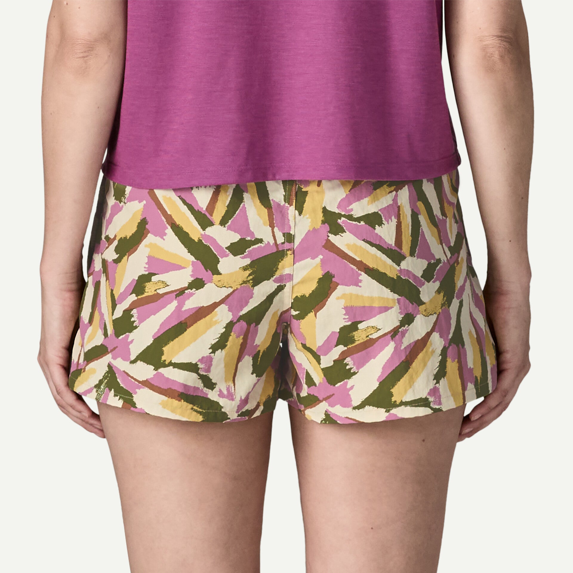 Womens PATAGONIA Barely Baggies 2 1/2 Inch Shorts in NATURAL