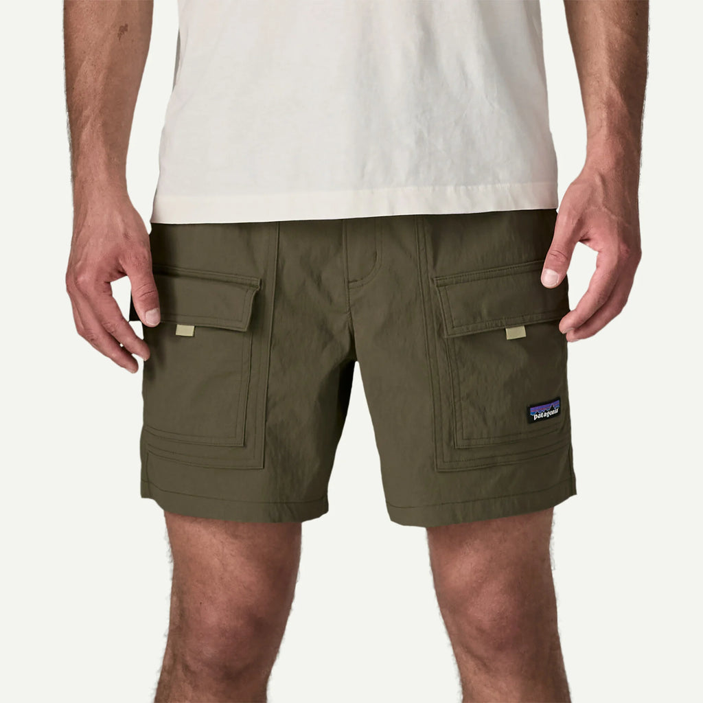 PATAGONIA Outdoor Everyday 6 Inch Shorts in BASIN GREEN