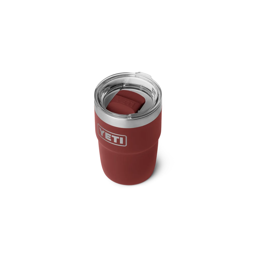 YETI Rambler® 8 oz (236 ml) Stackable Ceramic Cup in STAG RED