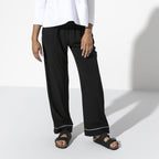 BIRKENSTOCK Arizona Oiled Leather Sandals in BLACK