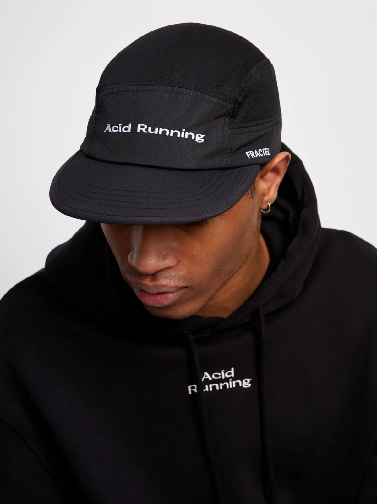 ACID RUNNING x FRACTEL Running Cap in Black