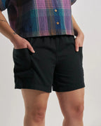 Women's PASSENGER Whirl Lightweight Short in BLACK