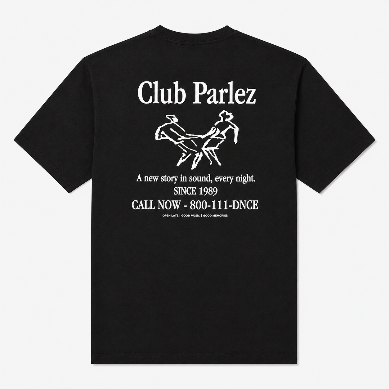 PARLEZ Shake T-Shirt in Black