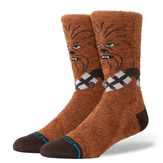 STANCE X STAR WARS Chewie Socks in BROWN
