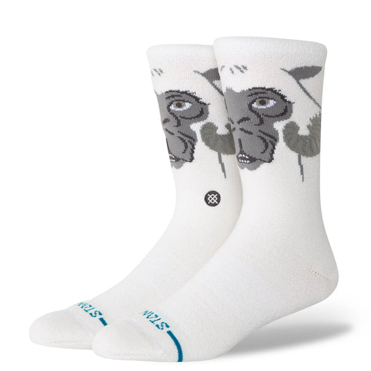 STANCE X STAR WARS Tauntaun Socks in WHITE