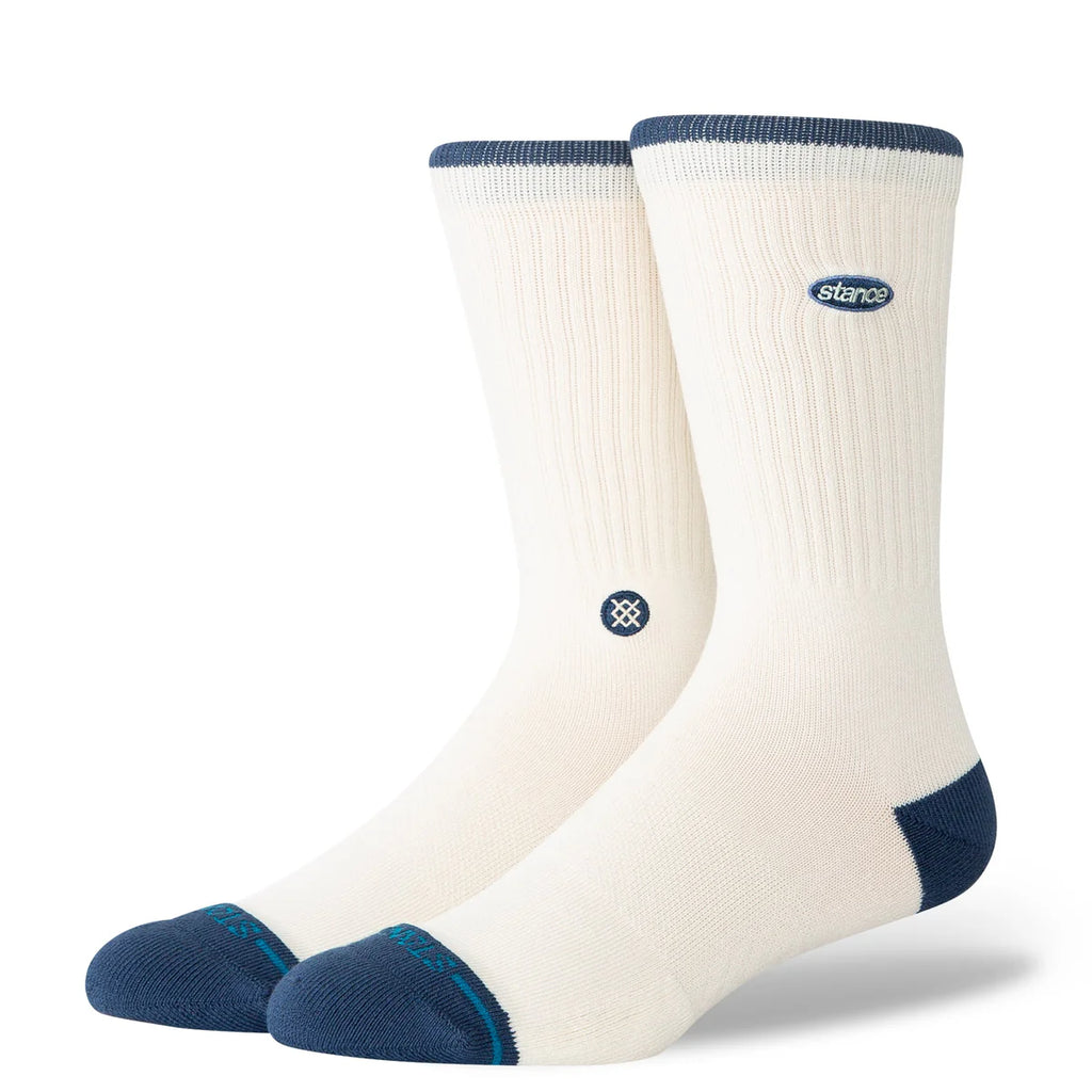 STANCE Blurred Crew Socks in OFF WHITE