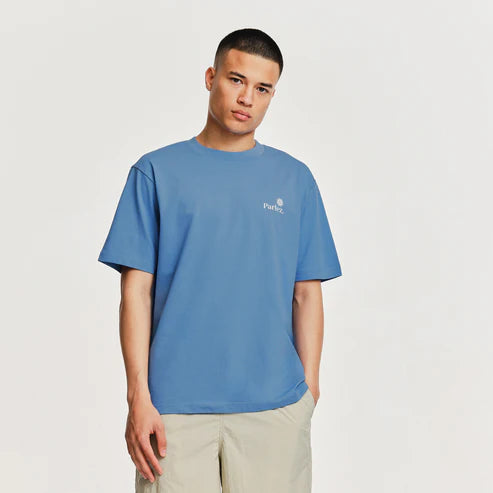 parlez abdor blue graphic t-shirt worn regular fit