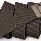 ARCADE BELTS Aero Adventure Belt with Magnetic Buckle in MEDIUM BROWN