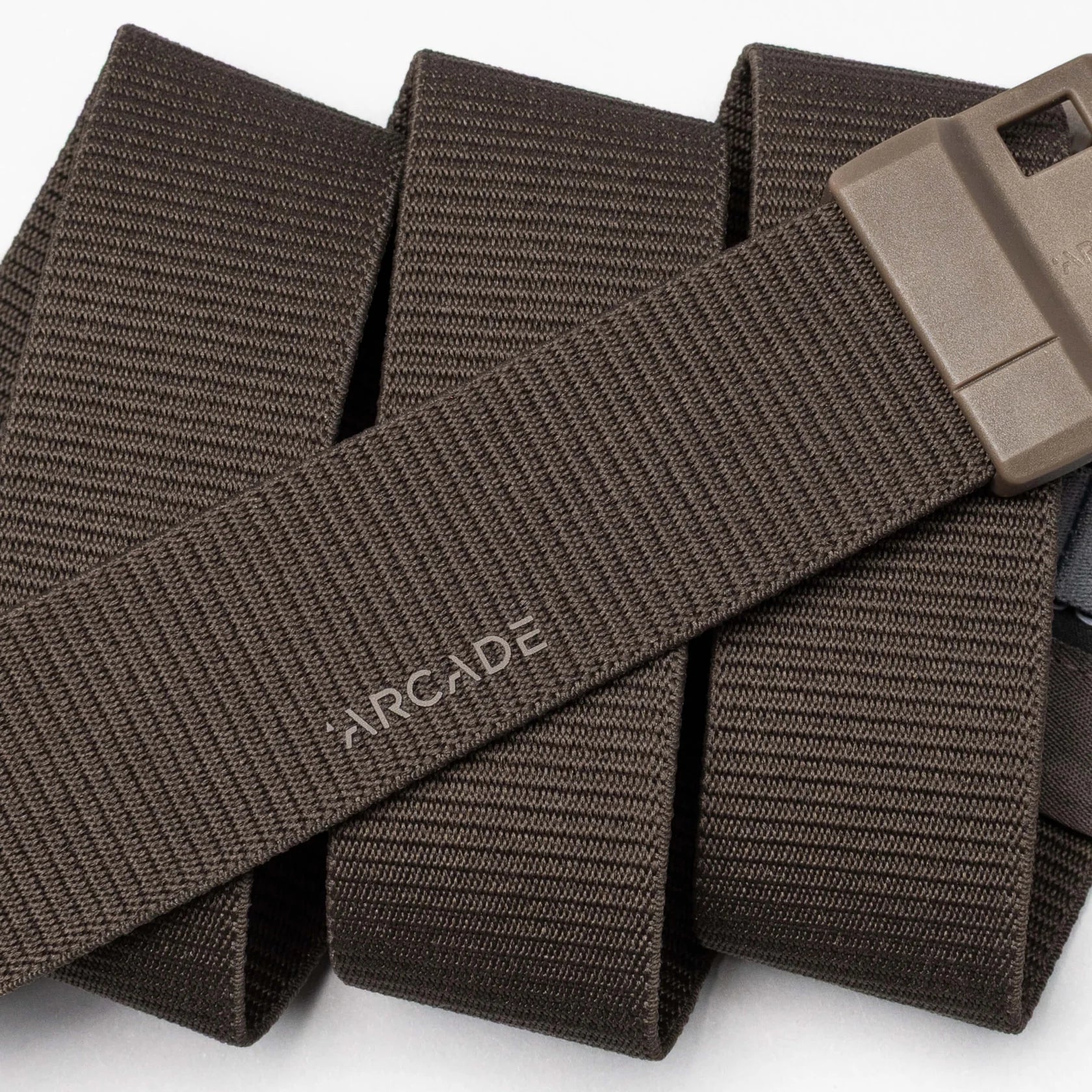 ARCADE BELTS Aero Adventure Belt with Magnetic Buckle in MEDIUM BROWN