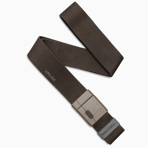 ARCADE BELTS Aero Adventure Belt with Magnetic Buckle in MEDIUM BROWN