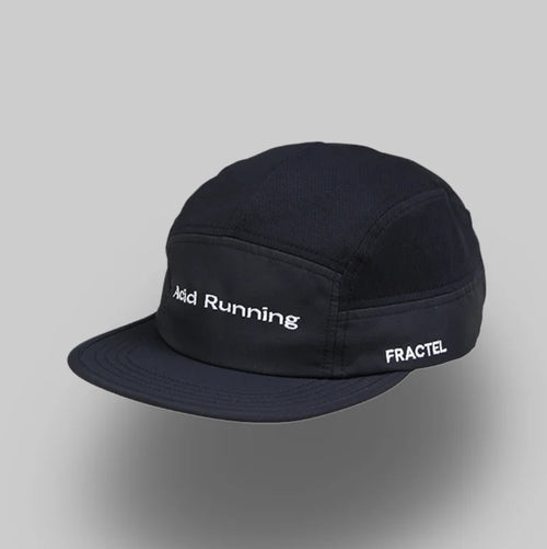 ACID RUNNING x FRACTEL Running Cap in Black