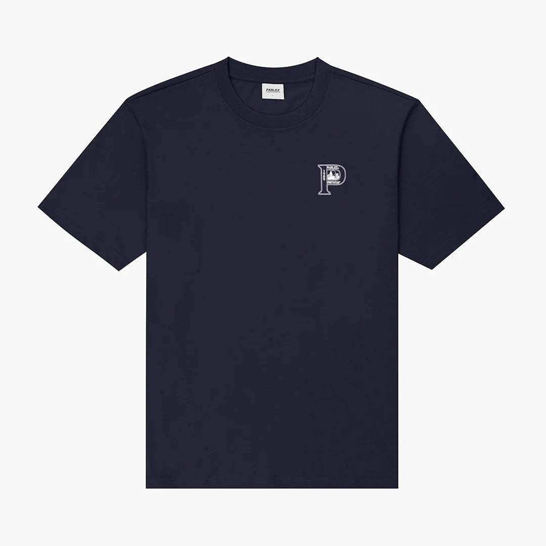 PARLEZ Clark T-Shirt in Navy