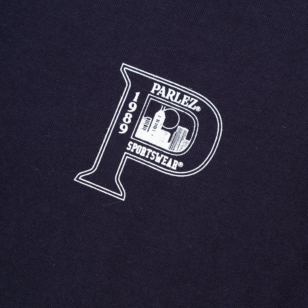 PARLEZ Clark T-Shirt in Navy