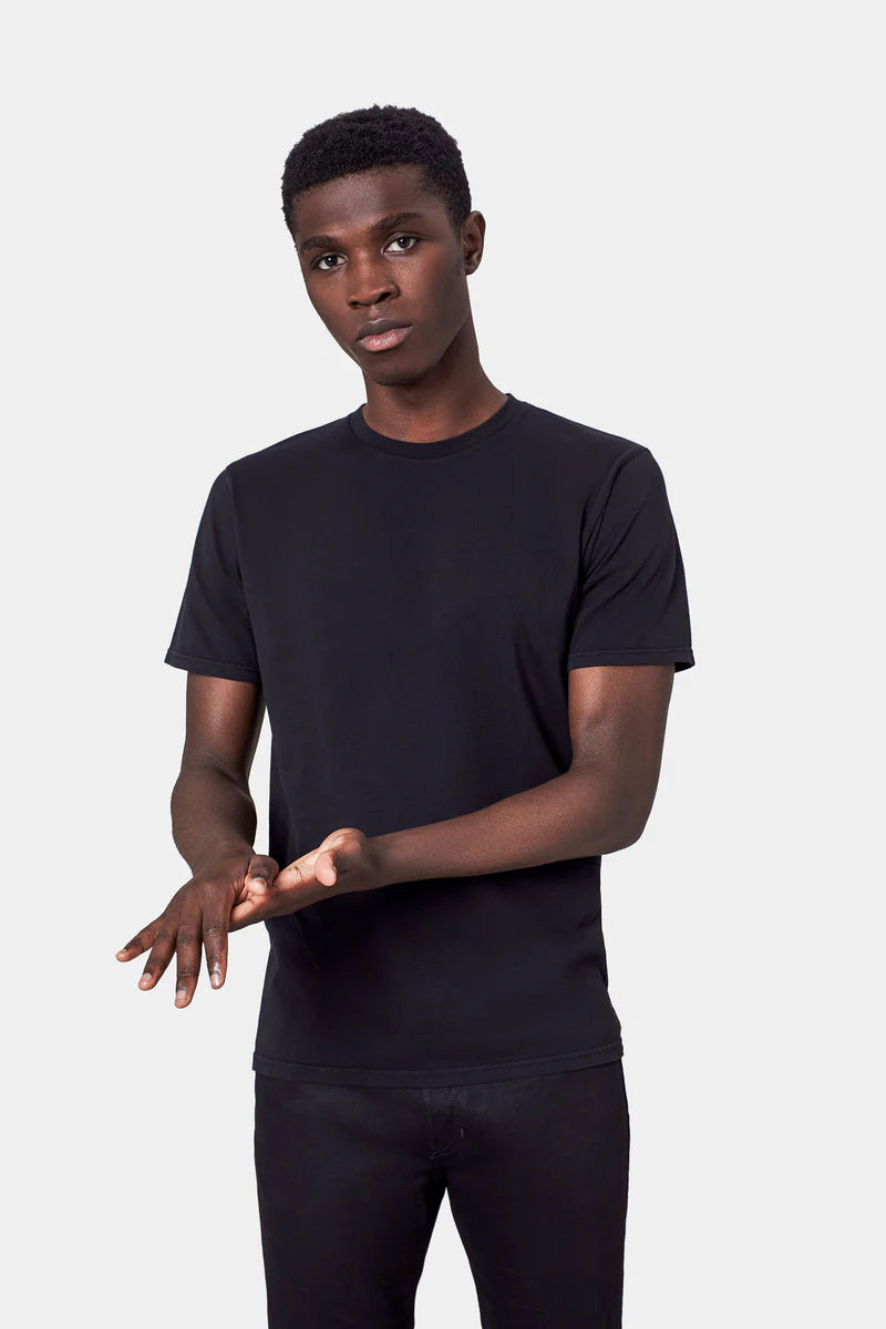 COLORFUL STANDARD Basic T-Shirt in BLACK