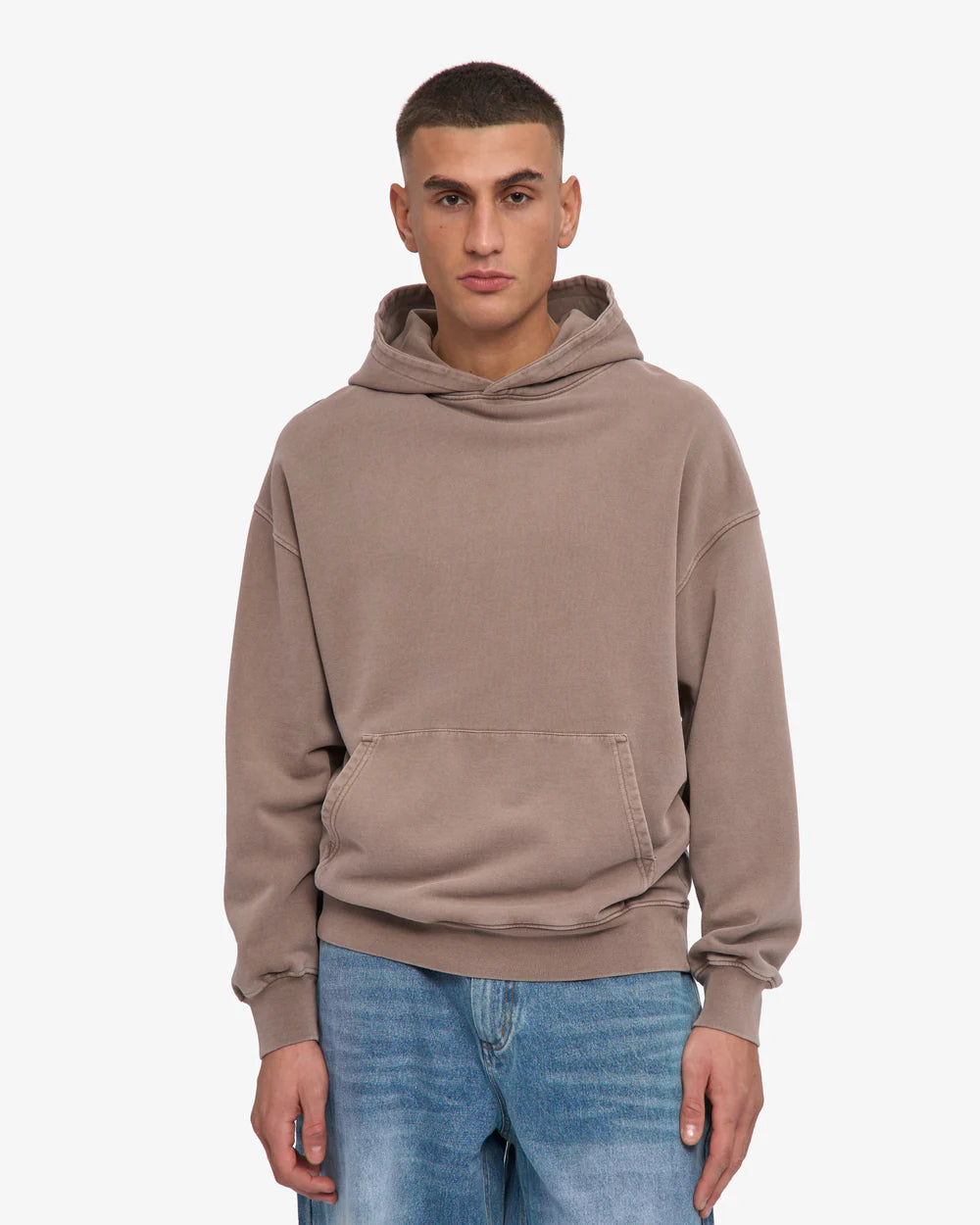 COLORFUL STANDARD Organic Oversized Hoodie in Faded Khaki