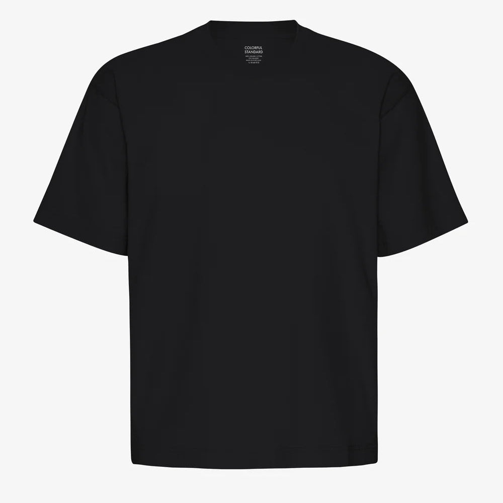 COLORFUL STANDARD Oversized T-Shirt in Deep Black