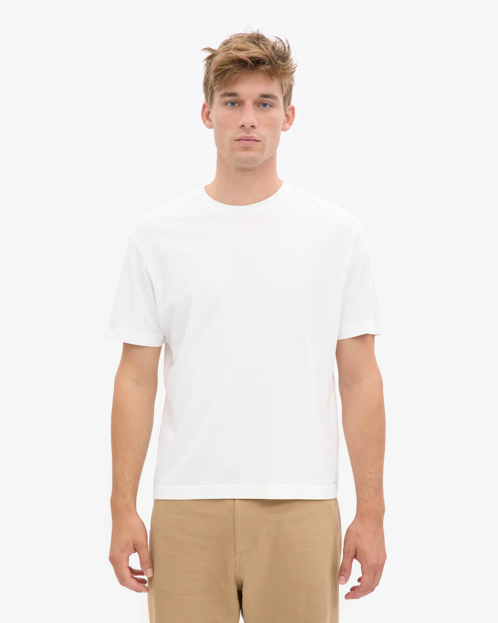 COLORFUL STANDARD Oversized Organic T-Shirt in Optical White
