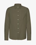 COLORFUL STANDARD Organic Flannel Shirt in DUSTY OLIVE