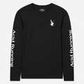 ACID RUNNING Long Sleeve T-Shirt in Black