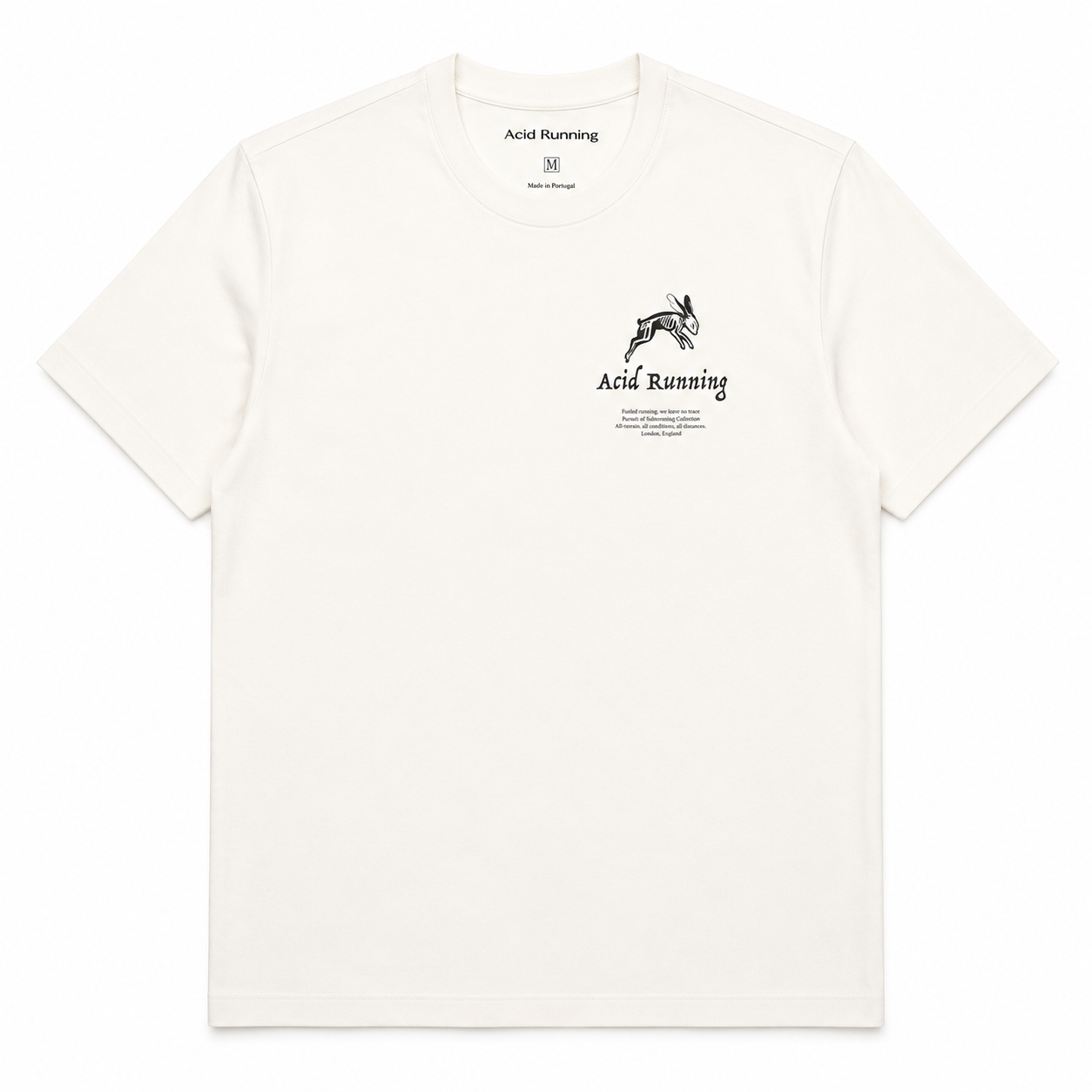 ACID RUNNING Runner's Dream T-Shirt in Bone