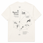 ACID RUNNING Runner's Dream T-Shirt in Bone