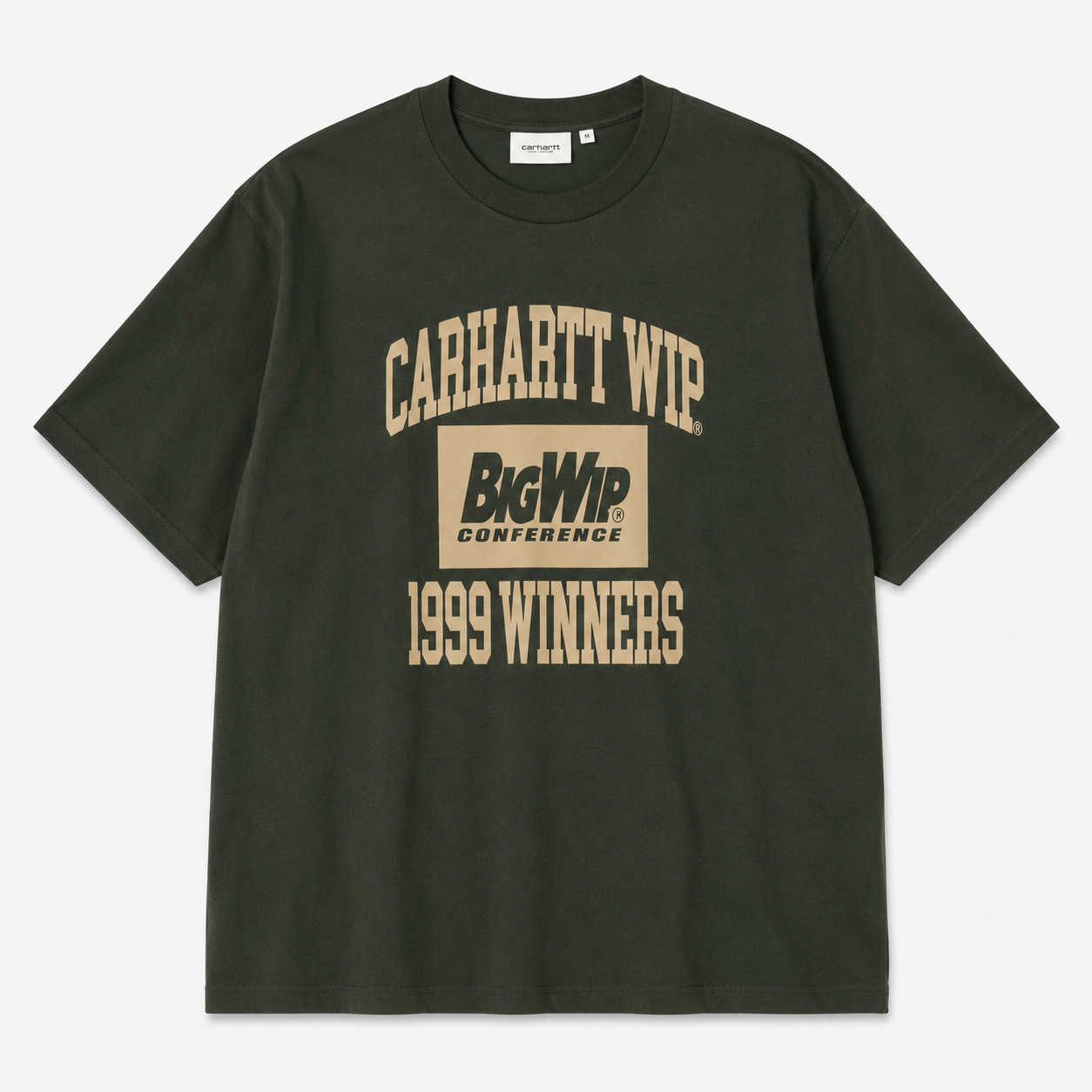 CARHARTT WIP Winners T-Shirt in Raven Green