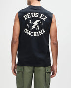 DEUS EX MACHINA Chinook Muscle Vest in Black