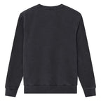 DEUS EX MACHINA Shield Garment Dyed Sweatshirt in Black