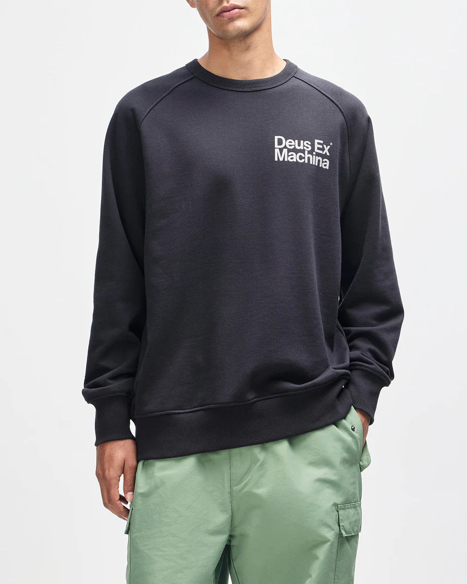 DEUS EX MACHINA Plenty Good Crew in BLACK