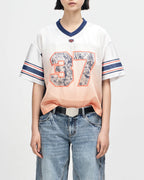 Womens DEUS EX MACHINA San Remo #37 Top in FLAME BLANC