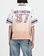 Womens DEUS EX MACHINA San Remo #37 Top in FLAME BLANC