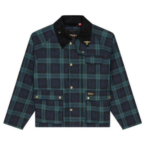 DEUS EX MACHINA Marsden Hunting Jacket in Green